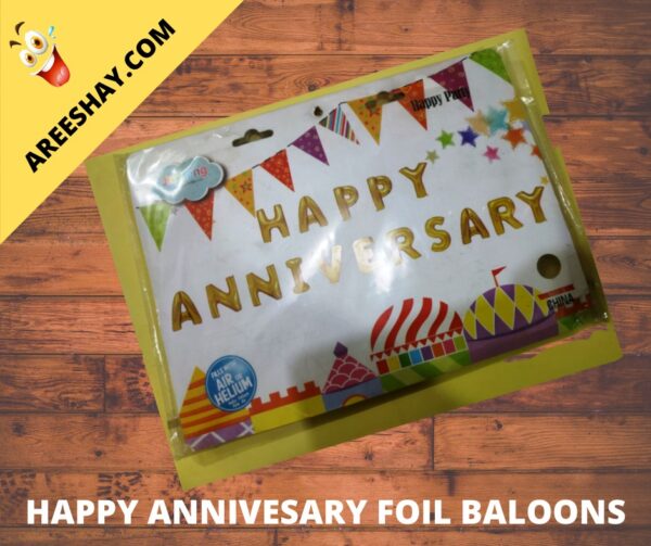 HAPPY ANNIVERSARY FOIL PACK
