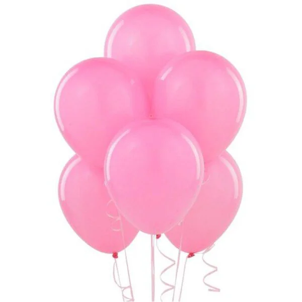 100 Pink Balloons Pack