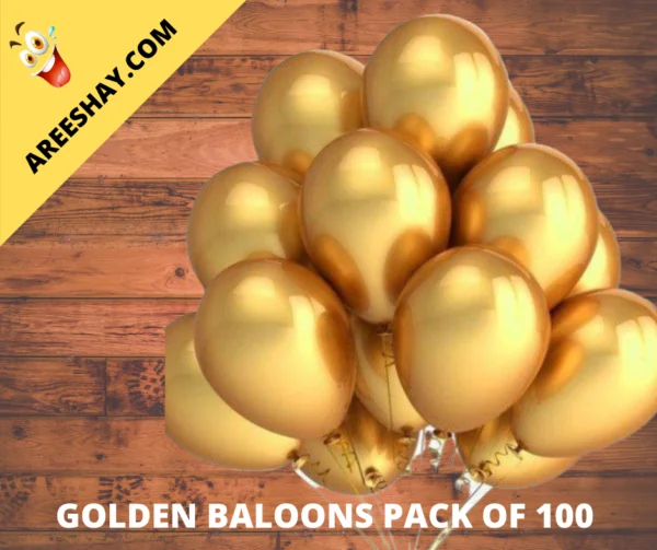 Premium Quality Golden Balloons