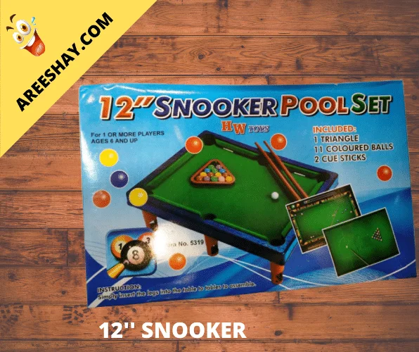 BUY 12 INCH SNOOKER POOL SET ONLINE