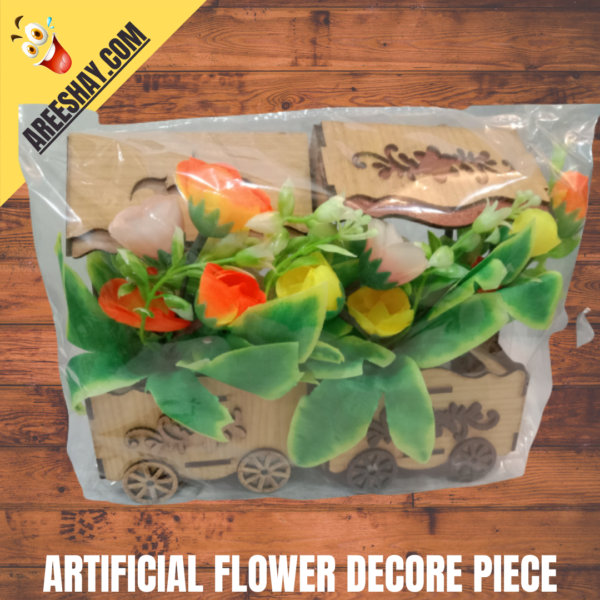 ARTIFICIAL FLOWER DECORATION PIECE PAIR