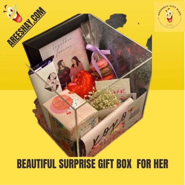 BEAUTIFUL SURPRISE GIFT BOX FOR HER