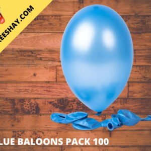 BLUE BALLOONS PACK OF 100