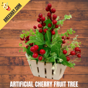 ARTIFICIAL CHERY FRUIT BASKET