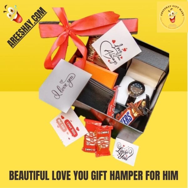 BEAUTIFUL LOVE YOU GIFT HAMPER FOR HIM