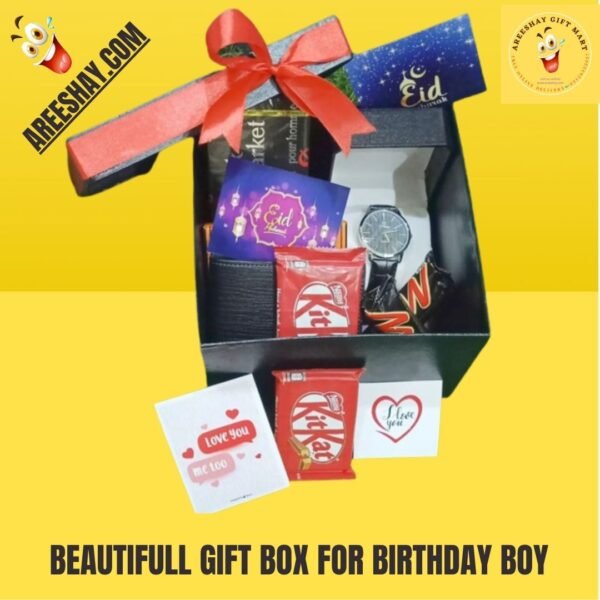 BEAUTIFUL GIFT BOX FOR BIRTHDAY MEN