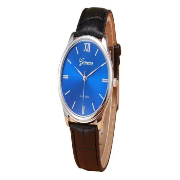 Brown Leather Retro Design Watch