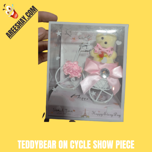 TEDDYBEAR ON CYCLE SHOW PIECE