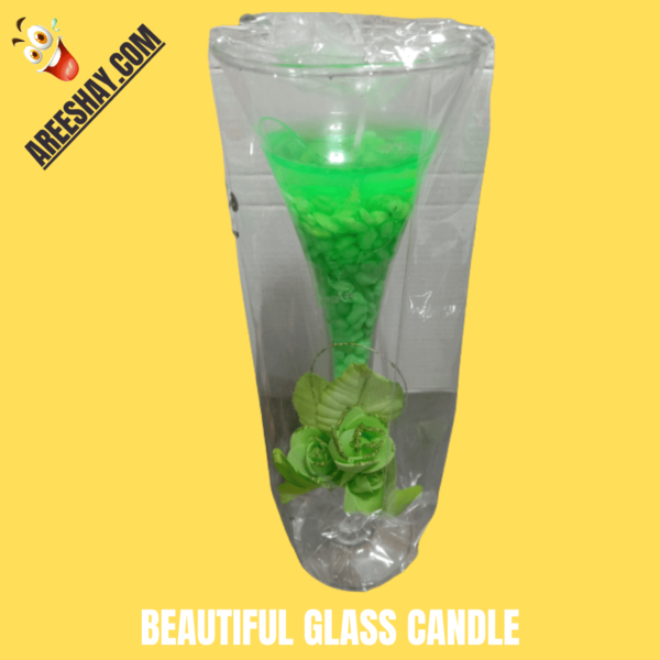 BEAUTIFUL GLASS CANDLE