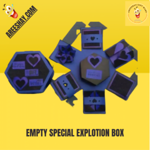 EMPTY SPECIAL EXPLOSION BOX