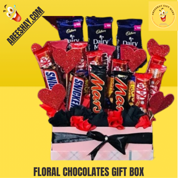 FLORAL CHOCOLATES GIFT BOX