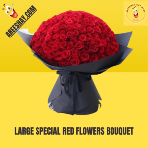 LARGE SPECIAL RED FLOWERS BOUQUET