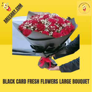 BLACKK CARD FRESH FLOWERS LARGE BOUQUET