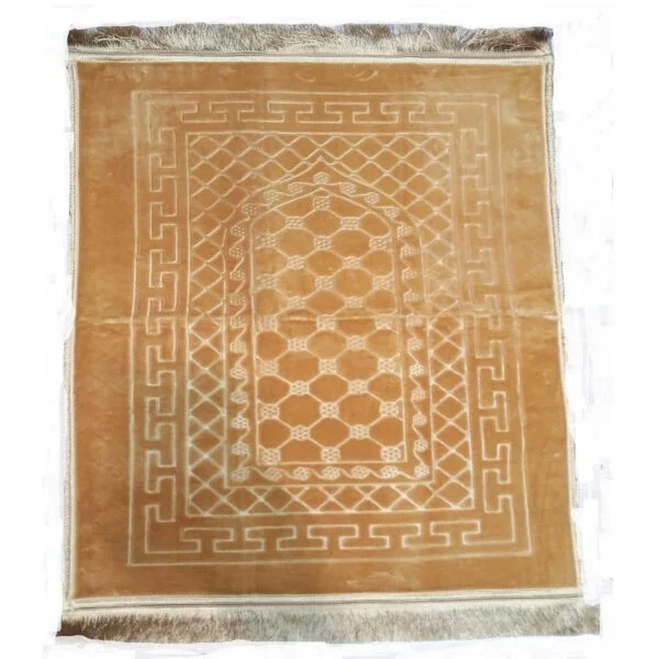 Golden Prayer Mat