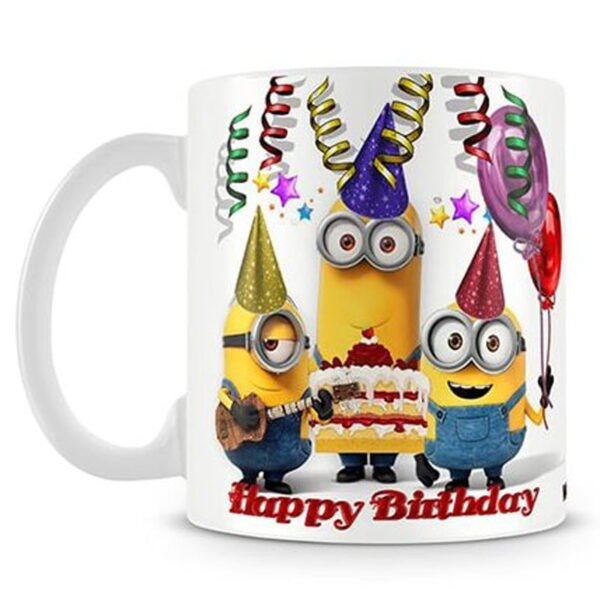 HBD Minion Mug For Kids