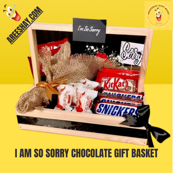 I AM SO SORRY CHOCOLATE GIFT BASKET