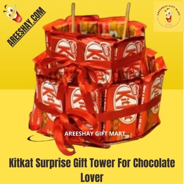 Kitkat Surprise Gift Tower For Chocolate Lover