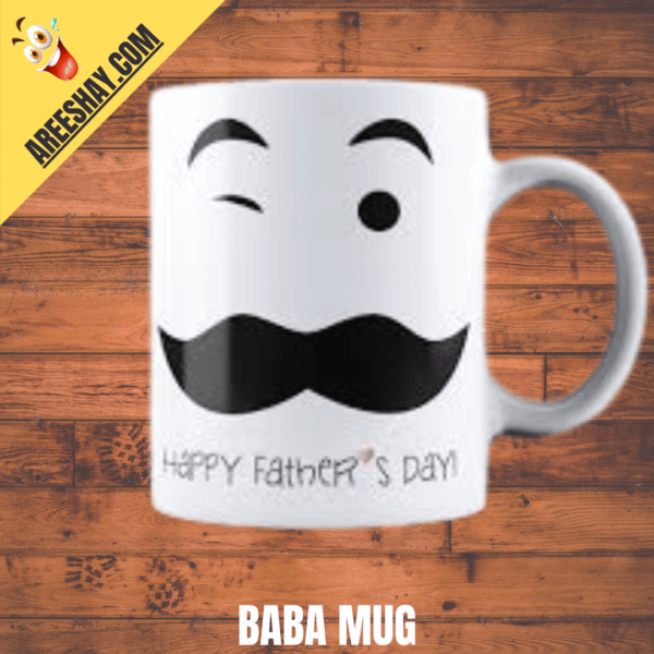 BABA HAPPY FATHERS DAY MUG