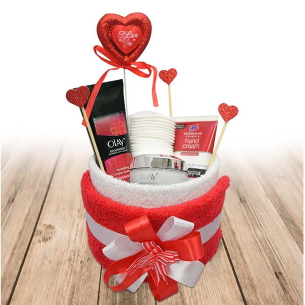 Olay Towel Gift Basket