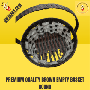 Premium Quality Round Empty Basket