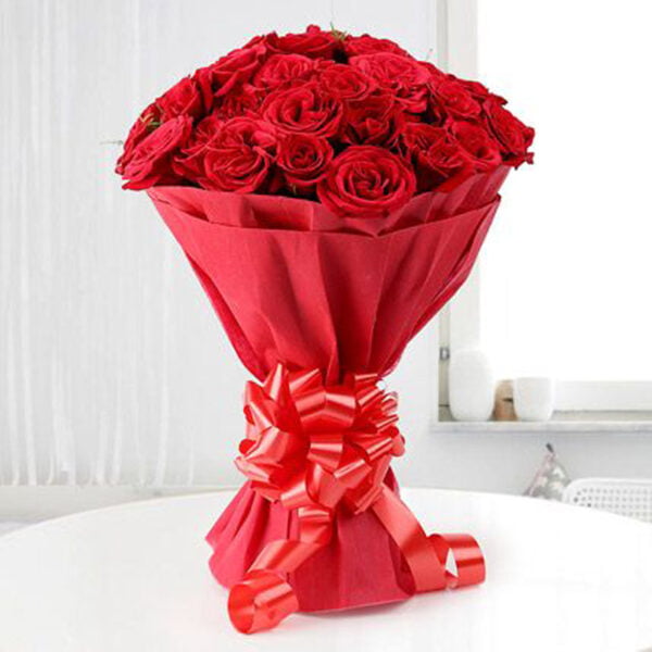 Red Roses Bucket | Fresh Flowers