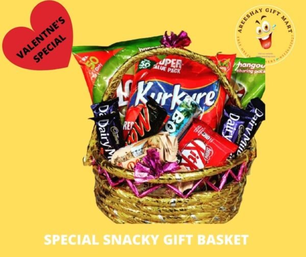 BUY SPECIAL SNAKY SALTY GIFT BASKET ONLINE