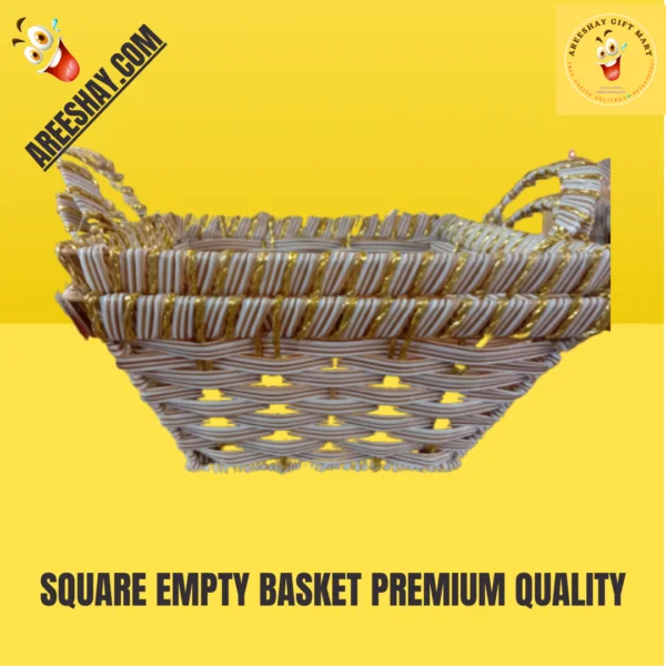 Square Empty Basket In Premium Quality