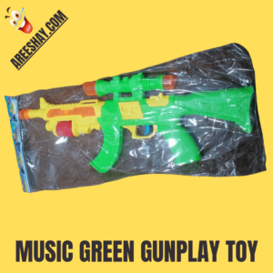 MUSIC GREEN GUNPLAY TOY