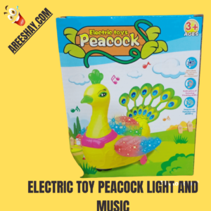 ELECTRIC TOY PEACOCK LIGHT AND MUSIC