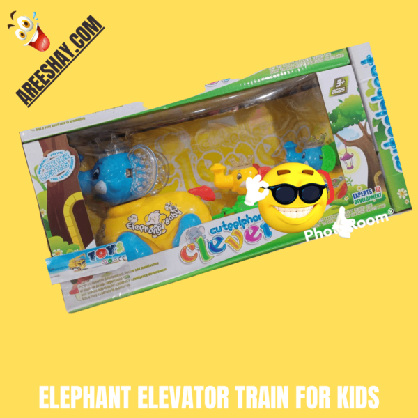 ELEPHANT ELEVATOR TRAIN FOR KIDS