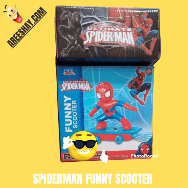 SPIDERMAN FUNNY SCOOTER