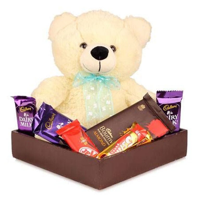 Teddy Bear Chocolate Pack | Send Gifts To Pakistan | Same Day Delivery ...