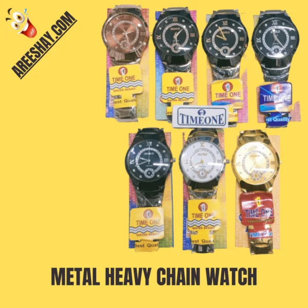 METAL HEAVY CHAIN WATCH