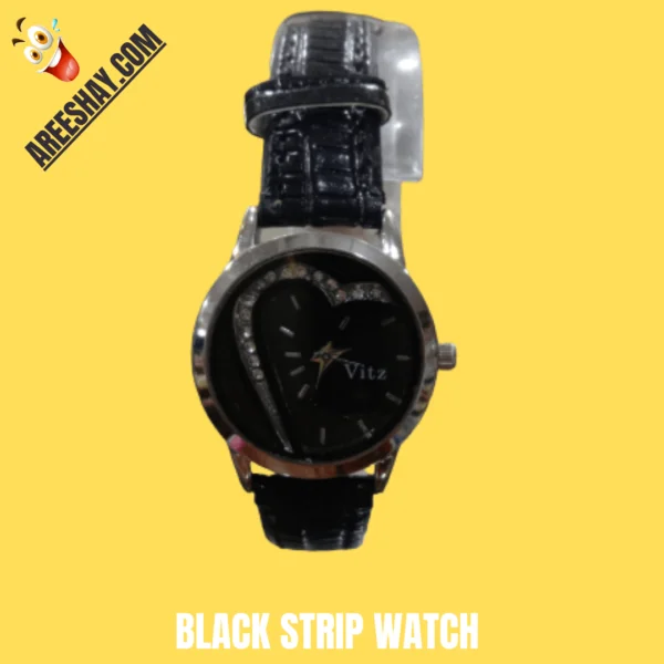 BLACK STRIP WATCH