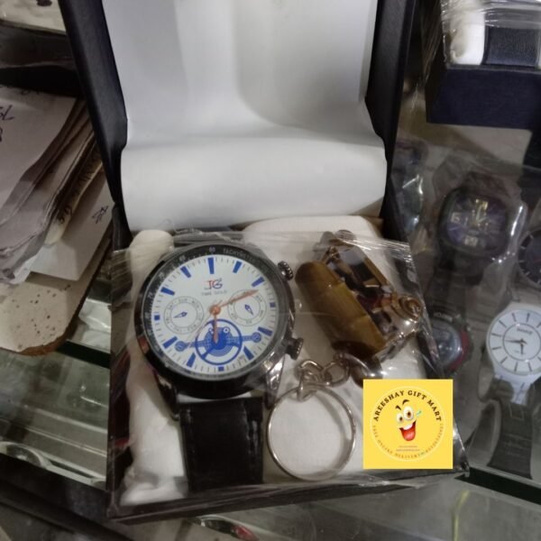 BEAUTIFUL GIFT SET OF WRIST WATCH FOR MEN