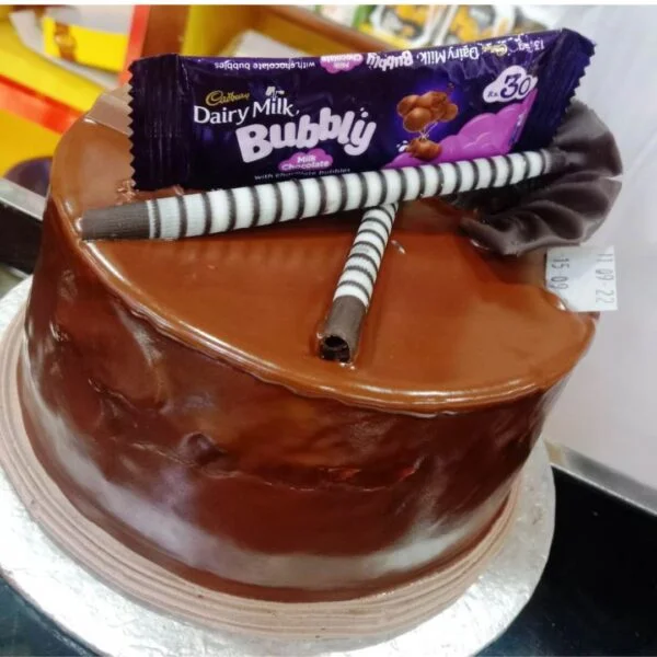 ONE POUND DAIRY MILK BUBBLY CAKE