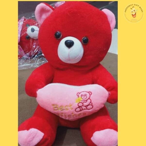 RED TEDDY BEAR 8 INCHER