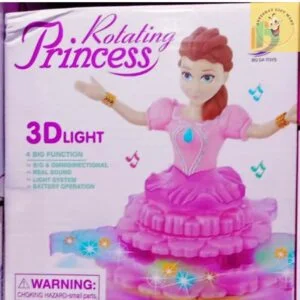 ROTATIONG PRINCESS 3D LIGHT DOLL