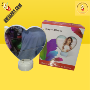 MAGIC MIRROR PHOTO FRAME HEART DESIGN