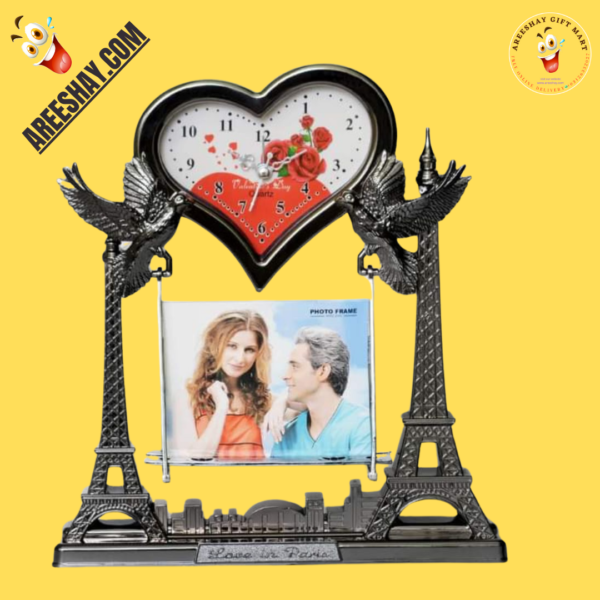 PHOTO FRAME WITH ALARM CLOCK