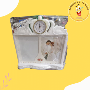 BEAUTIFUL LED LIGHT PHOTO FRAME WITH CLOCK