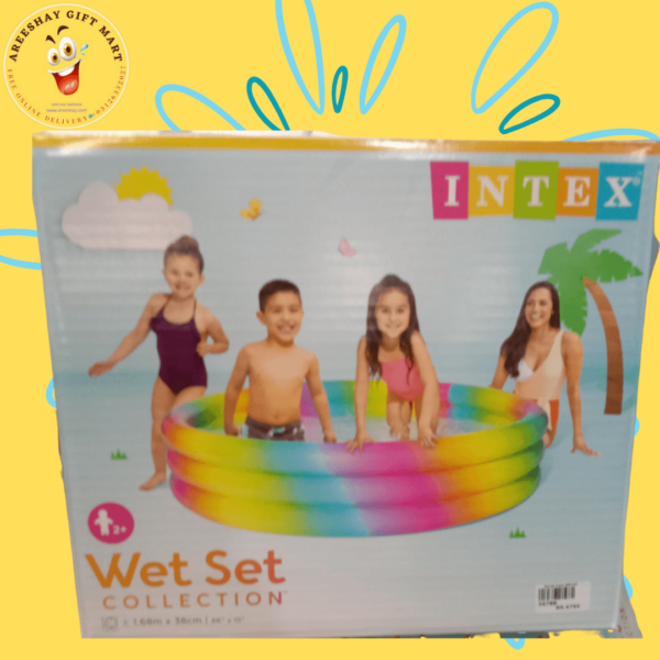 INTEX KIDS FAIMILY POOL ROUND SHPAE SIZE 58''X13''