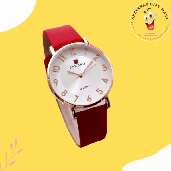 RED BEAUTIFUL LADIES WATCH