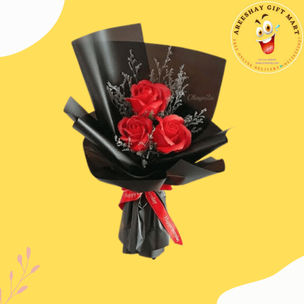 RED ROSES FLOWERS BOUQUET