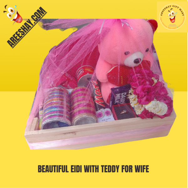 BEAUTIFUL EIDI WITH TEDDY FOR WIFE