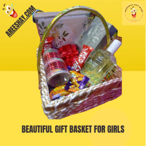 BEAUTIFUL GIFT BASKET FOR GIRLS