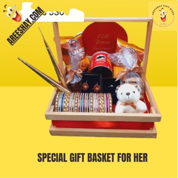 SPECIAL GIFT BASKET FOR HER. Rs.6500