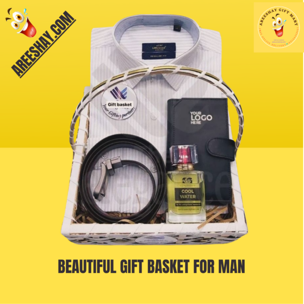 BEAUTIFUL GIFT BASKET FOR MAN