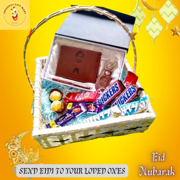 CUSTOMIZE WALLET AND KEYRING GIFT BOX FOR HUSBAND