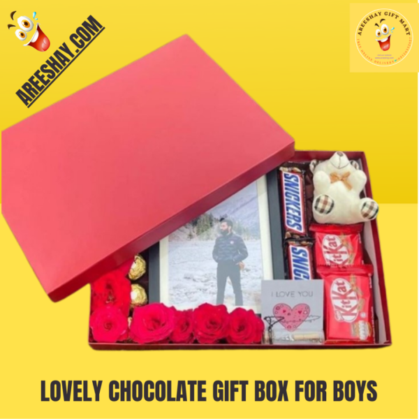 LOVELY CHOCOLATE GIFT BOX FOR BOYS